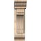 Ekena Millwork Merced Traditional Smooth Bracket w/ Offset Brace, Douglas Fir, 5 1/2"W x 16"D x 20"H BKT0604X16X20MRC01SDF - alternate 4